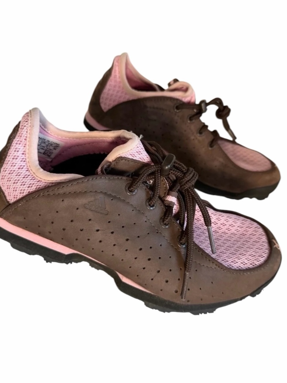 adidas Women’s Brown and Pink Hiker Trail Sneakers  - Lightweight size 8